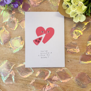 Carte Postale Typealive - A Pizza My Heart